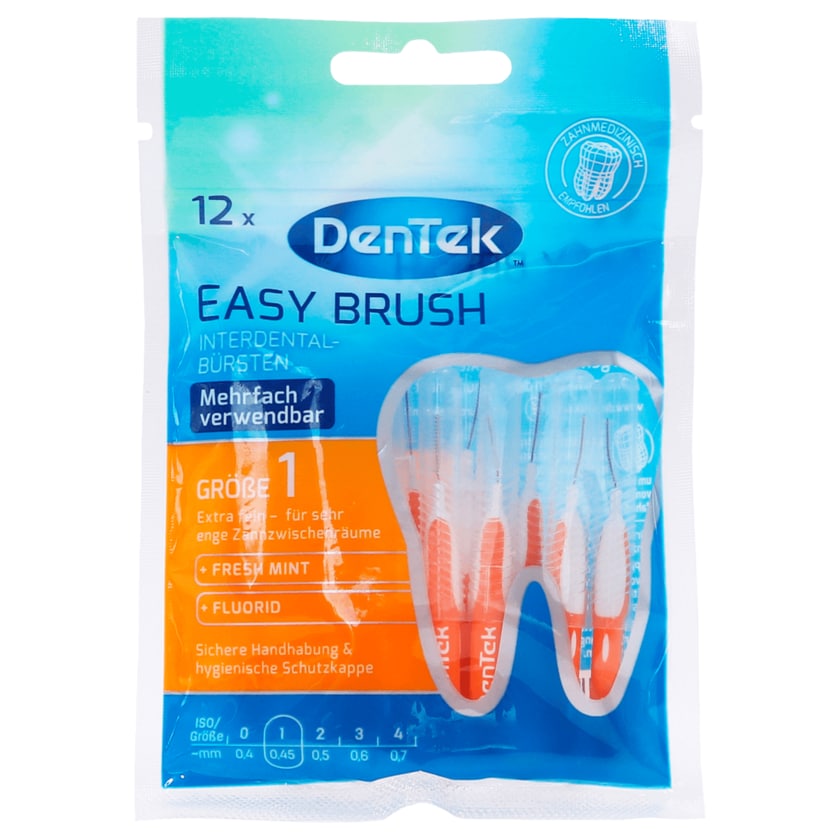 DenTek Interdental-Bürsten Easy Brush Gr.1 12 Stück